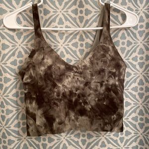 Lululemon Align Tank, never worn, green tie dye, Size 10
